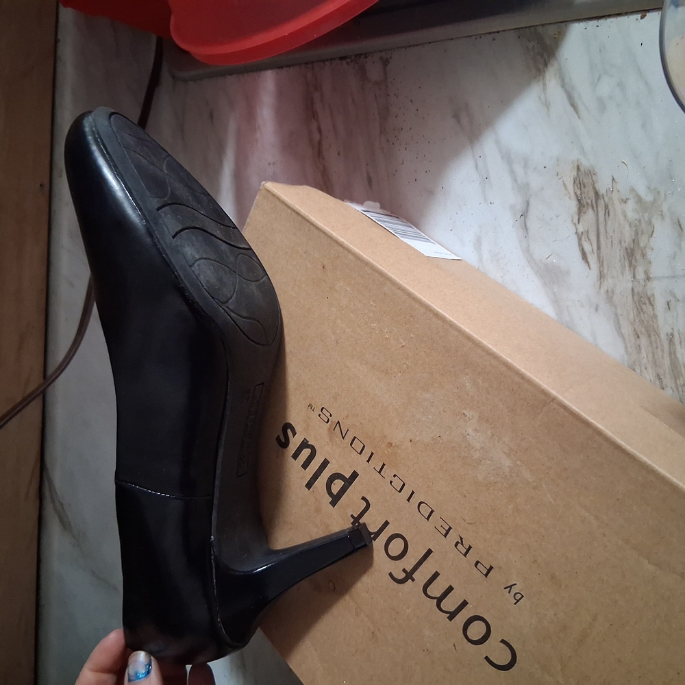 Comfort Plus by Predictions Black Women's Shoes